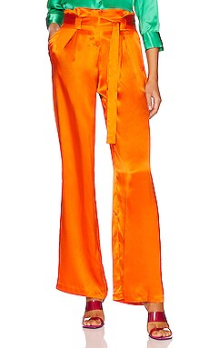 Bobby Wide Paperbag Pant L'AGENCE $299 
