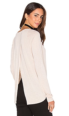 Product image of LA Made Lory Split Back Tee. Click to view full details