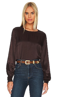 Product image of LA Made Tinsley Silky Blouse. Click to view full details