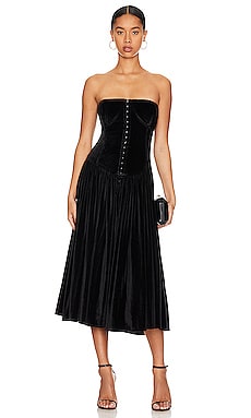 Giada Pleated Dress by AMUR for $162