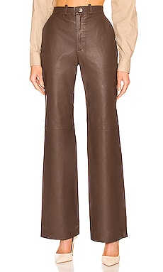 The Zaza Leather Pant L'Academie $443 