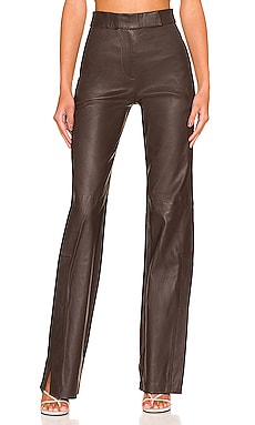 House of Harlow 1960 x REVOLVE Marika Flare Pant in Dark Olive