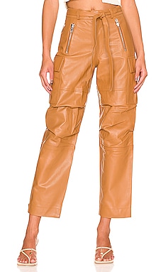 The Flo Leather Pant L'Academie $498 NEW