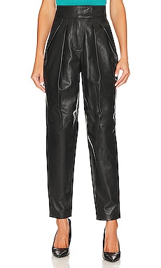 Product image of L'Academie Kathryn Leather Pant. Click to view full details
