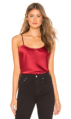 L'Academie The Cami Blouse in Red