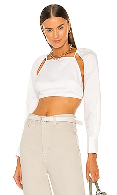 Cropped Bilayer Top