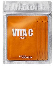 Product image of LAPCOS Vita C Daily Skin Mask 5 Pack. Click to view full details