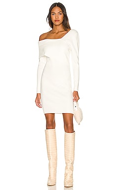 Sylvie Sweater Mini Dress Line & Dot $106 