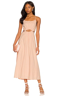 Harmony Dress Line & Dot $113 