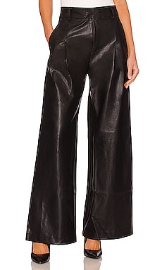 Product image of Line & Dot Mika Faux Leather Pant. Click to view full details