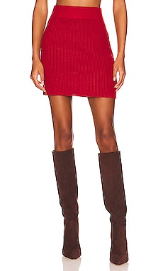 Ami Sweater Skirt Line & Dot $88 