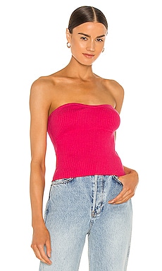 SPRWMN Micro Tube Top in Hot Pink