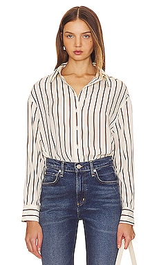 Free People, Tops, Free People Caroline Stripe Top In Neutral Combo Small  Nwt