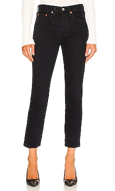 LEVI'S 501 Skinny Jean in Black Licorice | REVOLVE