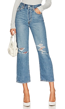 Ribcage Straight Ankle LEVI'S $108 NEW