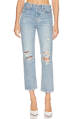 Free People x We The Free Maggie Straight Jean in Light Stone