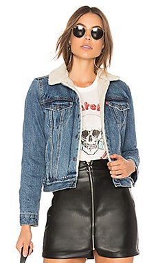 LEVI'S Original Sherpa Trucker Jacket in Extremely Loveable | REVOLVE