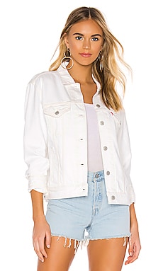 

Джинсовая куртка ex-boyfriend trucker - LEVI'S, Белый