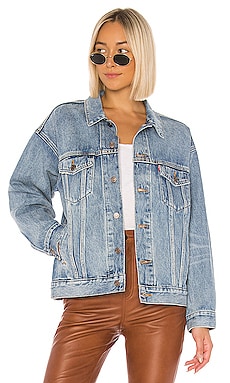 LEVI'S Dad Trucker Jacket in Indigo Anthem | REVOLVE