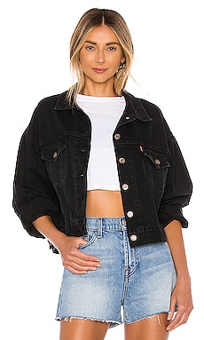 

Джинсовая куртка pleat sleeve - LEVI'S, Черный