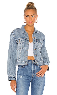 LEVI'S Full Sleeve Trucker Jacket in All Mine | REVOLVE