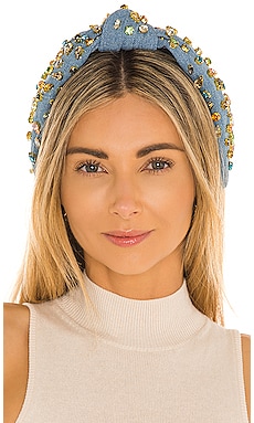 Lele sadoughi hot sale denim headband