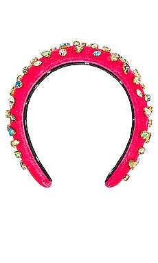 Padded Candy Jeweled Headband Lele Sadoughi $198