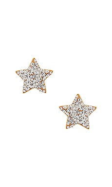 фото Серьги jeweled star button - lele sadoughi