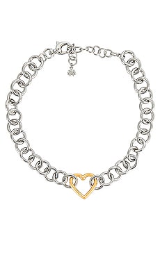 Product image of Lele Sadoughi Sweetheart Chunky Chain Necklace. Click to view full details