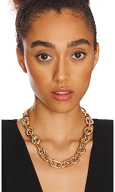 Lele Sadoughi Oversized Chain Necklace in Gold Lele Sadoughi $228 Previous price: $350 