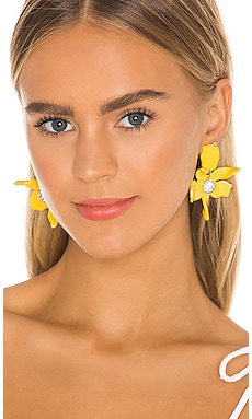 Crystal deals lily earrings