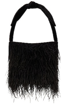 Product image of Lele Sadoughi Beatrix Feather Bag. Click to view full details