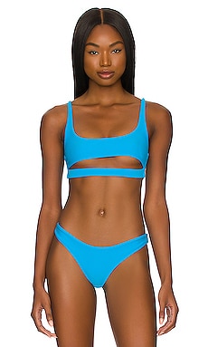 The Ryder Top in Blue. Revolve Women Sport & Swimwear Swimwear Bikinis Bikini Tops 