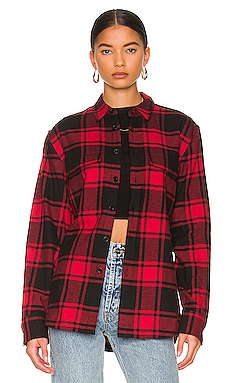 Rooted Plaid Shirt Jacket LITA by Ciara $54 Sustainable