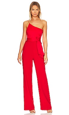 Karina Grimaldi Francesca Jumpsuit in Camel