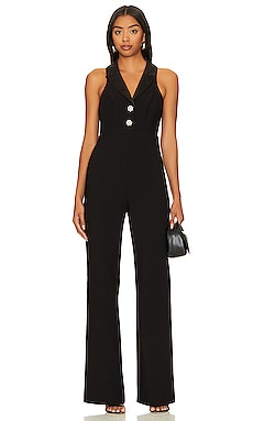 Free People x We The Free Jayde Flare Jumpsuit in Black Mamba