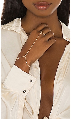 Product image of Lili Claspe Anais Hand Chain. Click to view full details