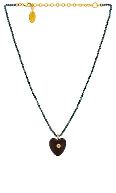 Castillo Heart Necklace Lizzie Fortunato $220 