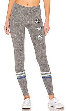 Lauren Moshi Aaliyah Legging in Heather Grey | REVOLVE