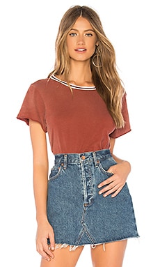 LNA Campus Tee in Rust Potassium | REVOLVE