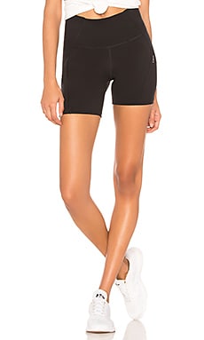 Beyond Yoga  Spacedye Cruiser Maternity Biker Short in Darkest