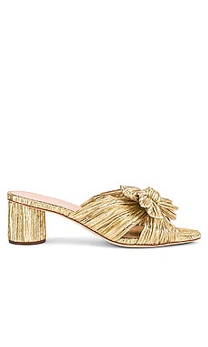 Product image of Loeffler Randall Emilia Pleated Knot Mule. Click to view full details