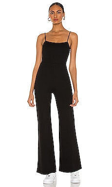 Memphis Ribbed Jumpsuit - Black