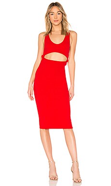 

Marta midi - Lovers + Friends, Red, Bodycon