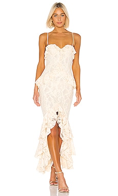 Lovers and Friends Melissa Gown in Nude | REVOLVE