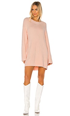 Show Me Your Mumu Chester Sweater Dress In Hot Pink Knit Revolve