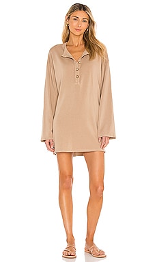 

Платье hailey - Lovers + Friends, Цвет загара, Прямое и свободное