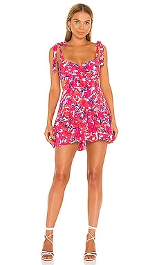 Lovers and Friends Brady Mini Dress in Tawny Floral | REVOLVE