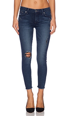 EB Denim Buckle Capris in Luca