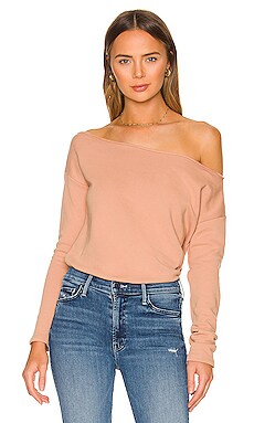 Shoulder Sweater in Camel | REVOLVE